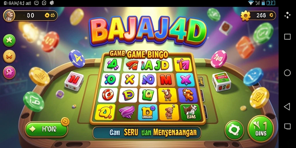 Screenshot gameplay Bingo BAJAJ4D yang menarik dan penuh aksi.