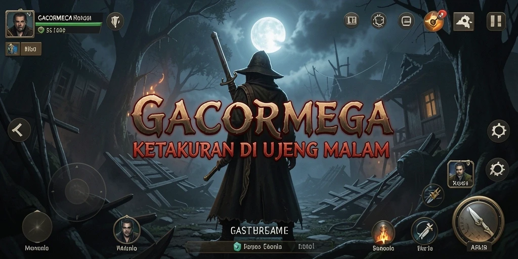 GACORMEGA menghadirkan gameplay menegangkan dan penuh teror.