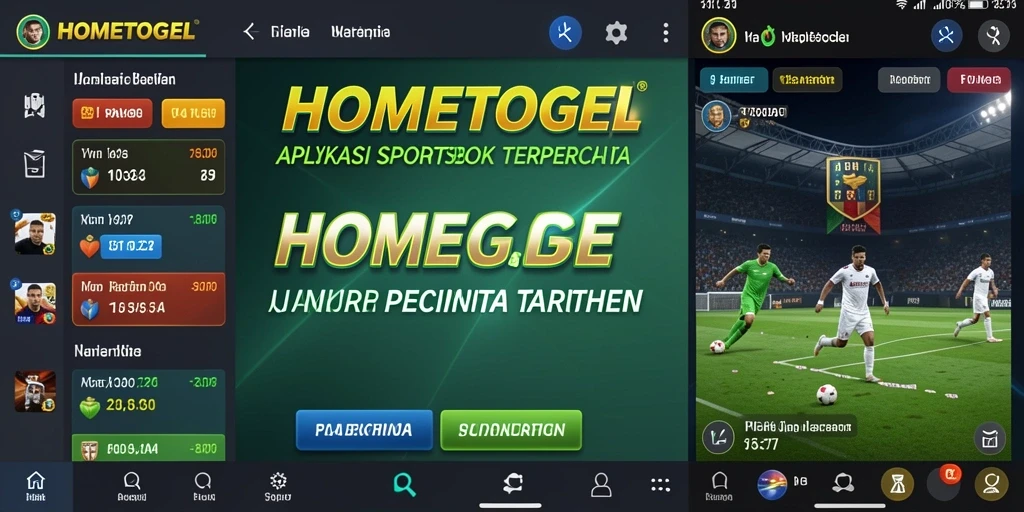 Tampilan menarik dari gameplay Sportsbook di HOMETOGEL.