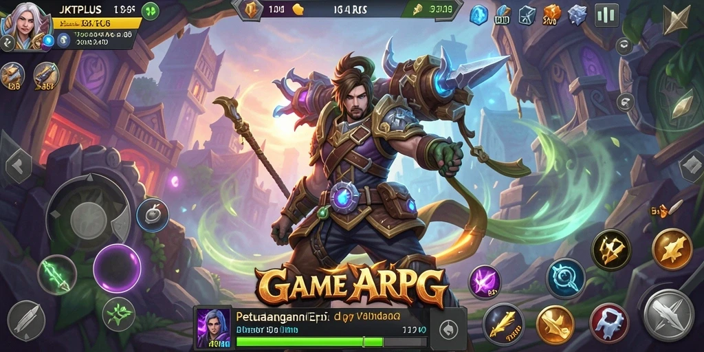 Tampilan mendebarkan dalam gameplay JKTPLUS