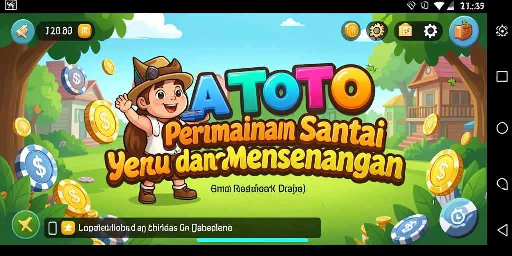 Screenshot gameplay LATOTO yang menunjukkan keseruan permainan Casual.