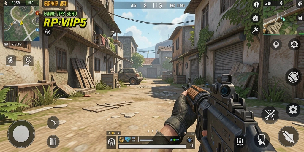 Tampilan gameplay RPVIP5 yang penuh aksi dan strategi.
