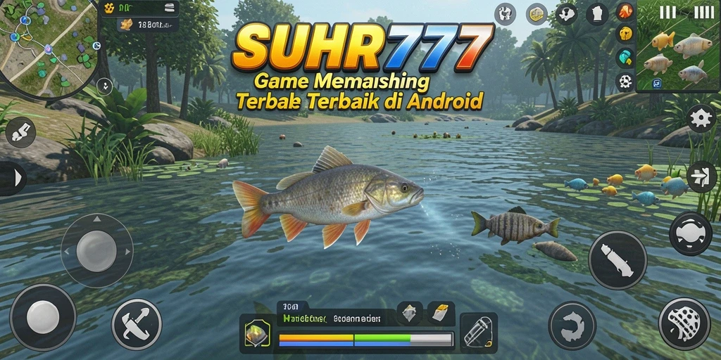 Tampilan gameplay memancing yang seru dan menarik dalam SUHU777.